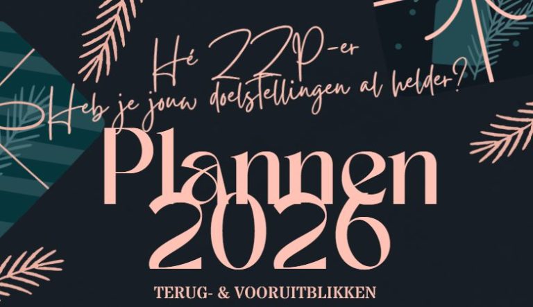 Workshop voor ZZP-ers: Plannen maken voor 2026